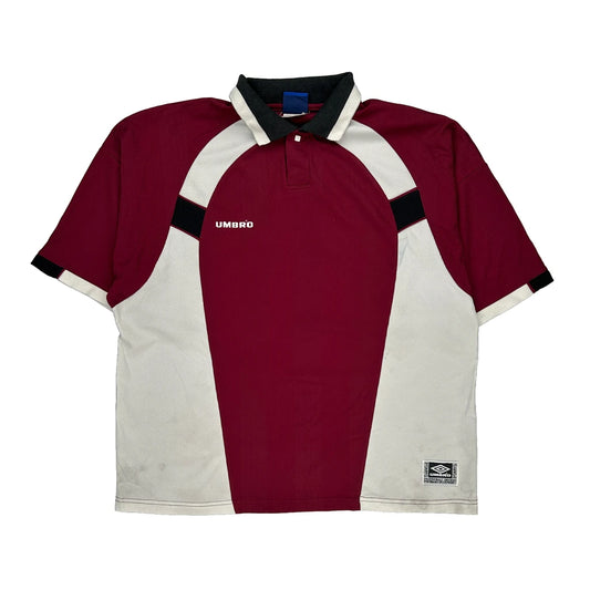 Umbro Football Shirt - XL Black Polyester