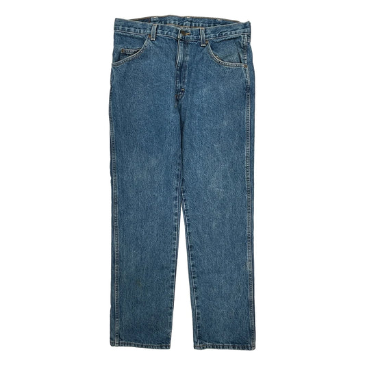 Wrangler Jeans - 34W 32L Blue Cotton