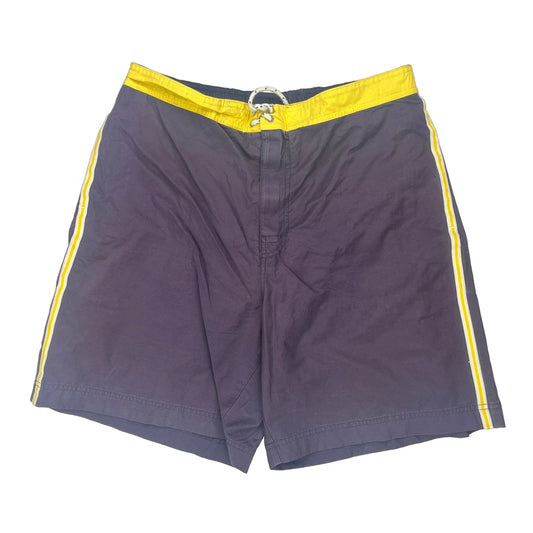 Polo By Ralph Lauren Swim Shorts - Large Purple Cotton