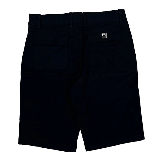 Vintage Ecko Unltd Cargo Shorts - 30W 10L Black Cotton