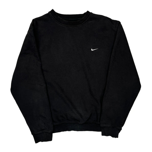Nike Sweatshirt - Medium Black Cotton