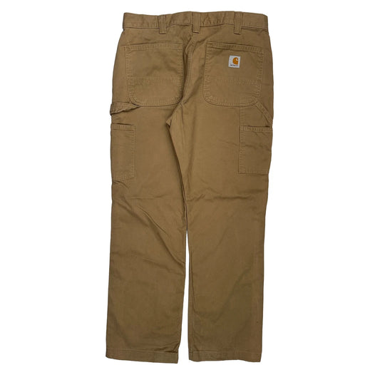 Carhartt Carpenter Trousers - 34W 30L Brown Cotton