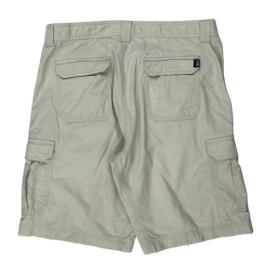 The North Face Cargo Shorts - 34W 9L Beige Cotton