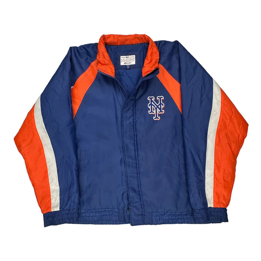 New York Mets Carl Banks Mlb Jacket - 2XL Blue Polyester