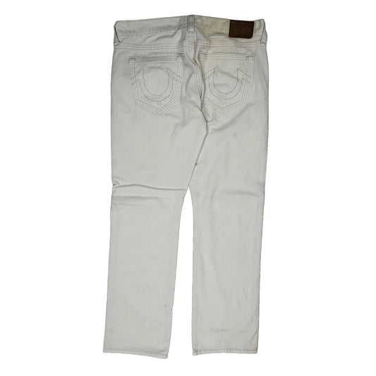 True Religion Jeans - 36W 33L White Cotton