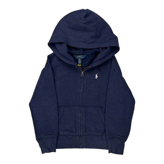 Age 7 Polo By Ralph Lauren Hoodie - Small Navy Cotton