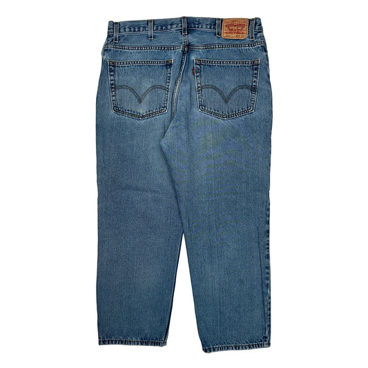 550 Levis Jeans - 35W 27L Blue Cotton