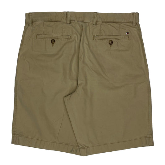 Tommy Hilfiger Chino Shorts - 34W 9L Beige Cotton