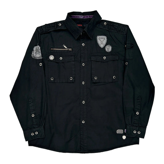Parish Graphic Shirt - XL Black Cotton