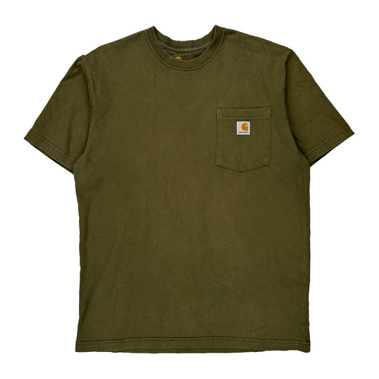 Carhartt T-Shirt - Medium Green Cotton
