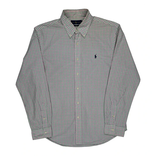 Vintage Ralph Lauren Checked Shirt - Large Multicoloured Cotton