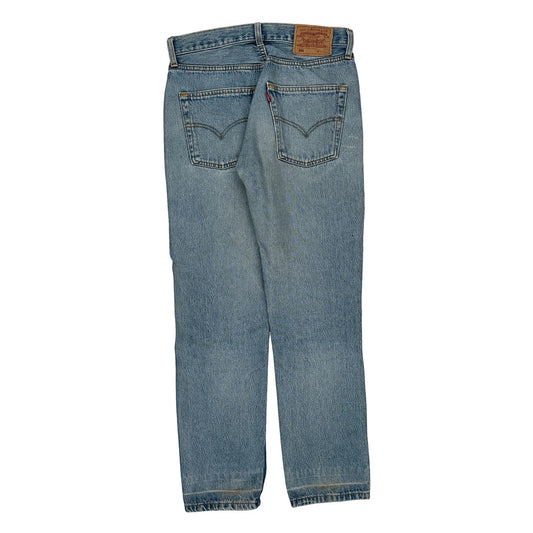 501 Levis Jeans - 30W 30L Light Wash Cotton