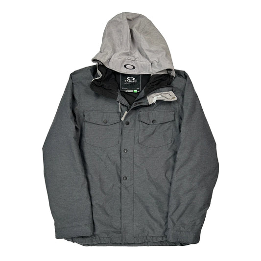 Oakley Ski Jacket - Large Grey Polyester