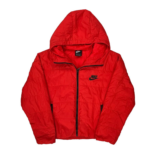 Nike Windbreaker - Medium Red Polyester