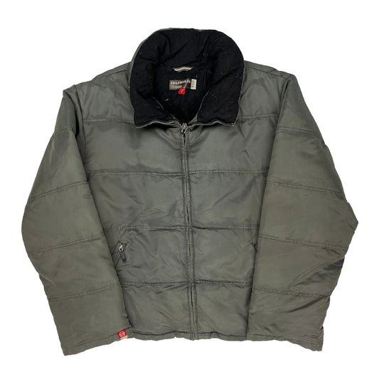Vintage Guess Puffer - Medium Grey Polyester