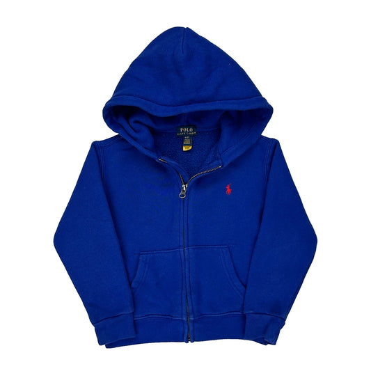 Age 4 Polo By Ralph Lauren Hoodie - Small Blue Cotton