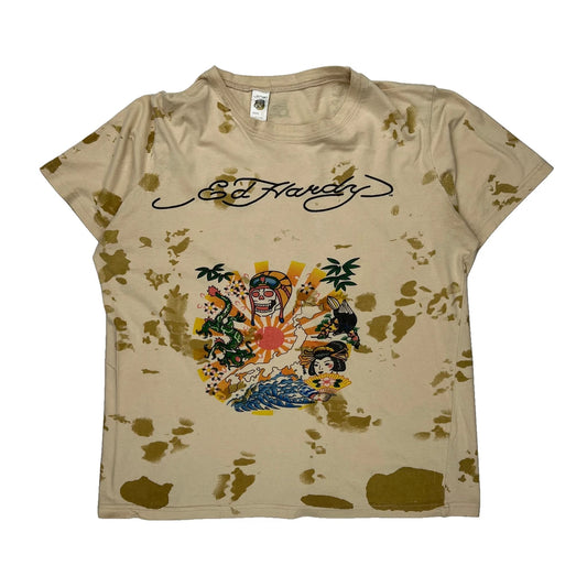 Tattoo-Inspired Design Ed Hardy T-Shirt - XL Multicoloured Cotton