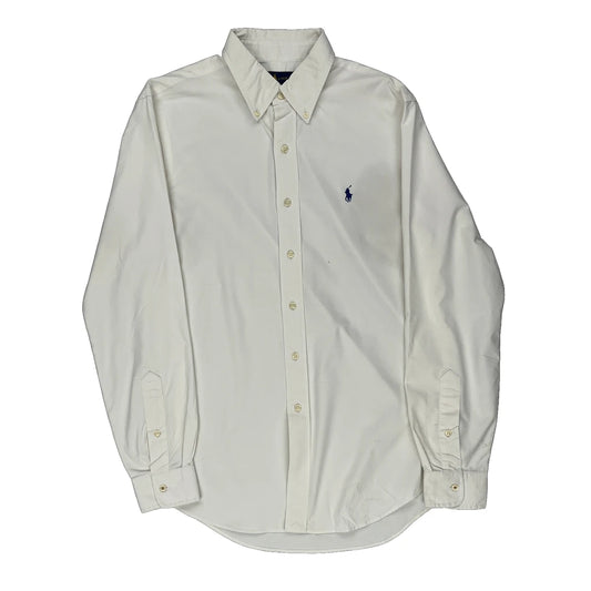 Ralph Lauren Shirt - Small White Cotton