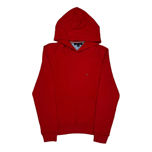 Tommy Hilfiger Hoodie - Medium Red Cotton