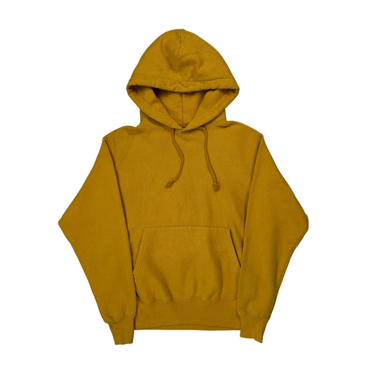 Champion Hoodie - Medium Yellow Cotton