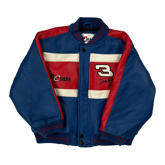 Age 4 Chase Authentics Nascar Jacket - Small Blue Polyurethane
