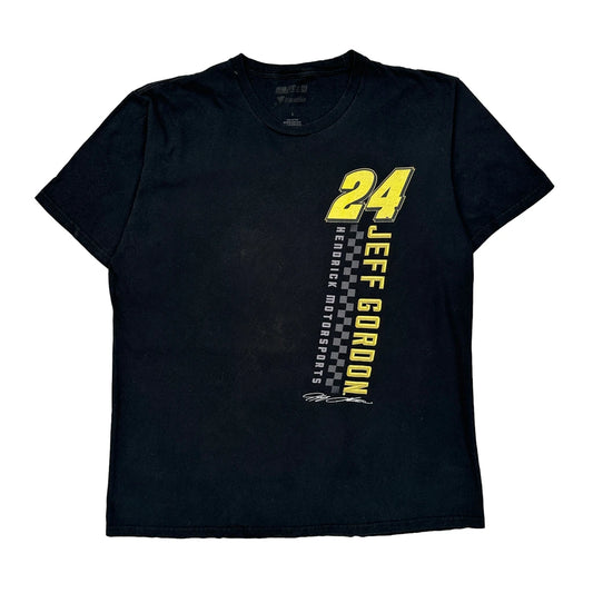 Hendrick Motorsports Fanatics Nascar T-Shirt - Large Black Cotton