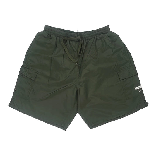 Umbro Cargo Sport Shorts - Large Green Polyester