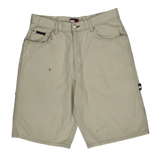 Tommy Jeans Carpenter Shorts - 32W 12L Beige Cotton