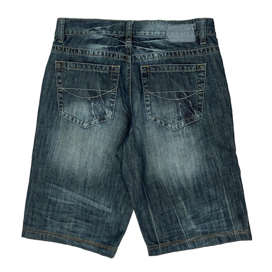 Fr Jeans Denim Shorts - 34W 12L Blue Denim