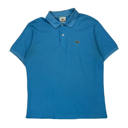 Lacoste Polo Shirt - Large Blue Cotton
