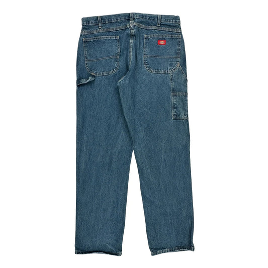 Dickies Carpenter Jeans - 38W 35L Blue Cotton