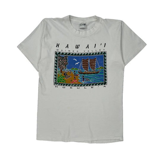 Unbranded Graphic T-Shirt - Medium Multicoloured Cotton