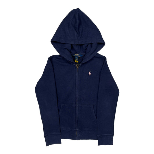 Age 8-10 Polo By Ralph Lauren Hoodie - Medium Blue Cotton