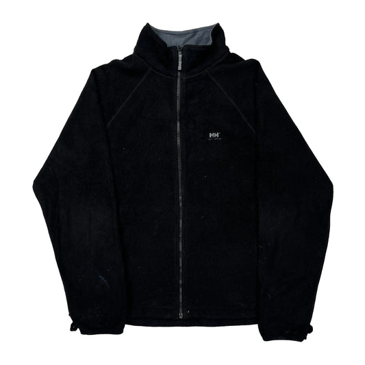 Helly Hansen Fleece Jacket - Large Black Polyester