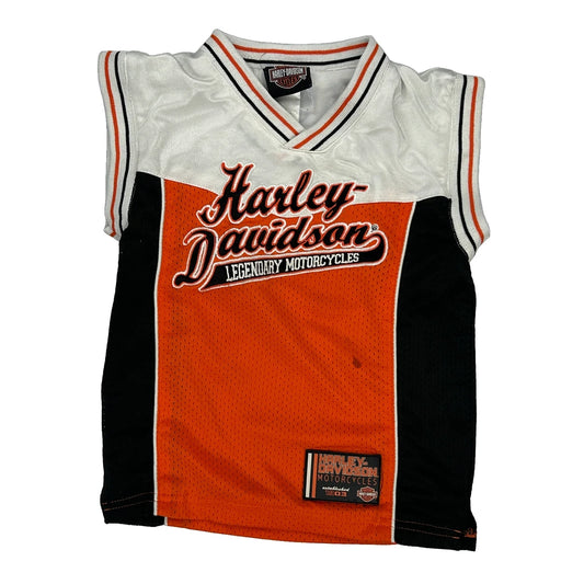 Age 4 Harley Davidson Jersey - XS Black Polyester