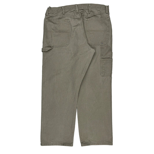 Unbranded Carpenter Trousers - 34W 29L Grey Cotton