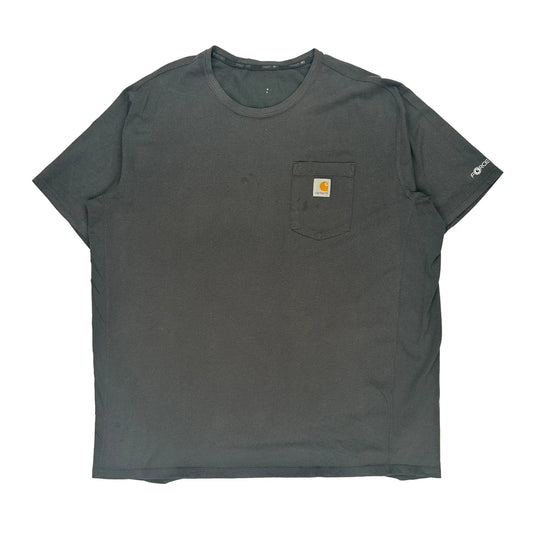 Carhartt T-Shirt - 2XL Grey Cotton Blend