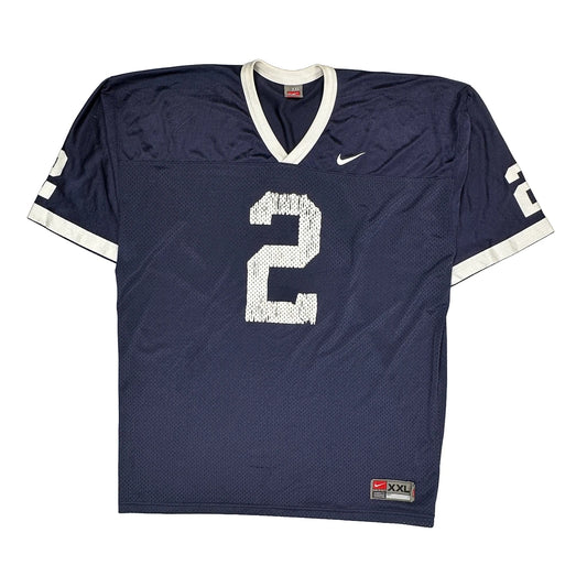 Penn State Nike Football Jersey - 2XL Navy Polyester