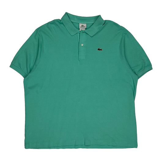 Lacoste Polo Shirt - 4XL Green Cotton