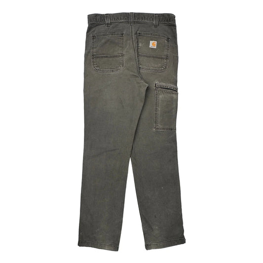 Carhartt Carpenter Trousers - 32W 34L Grey Cotton