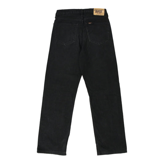Vintage Rifle Jeans - 32W 30L Black Cotton