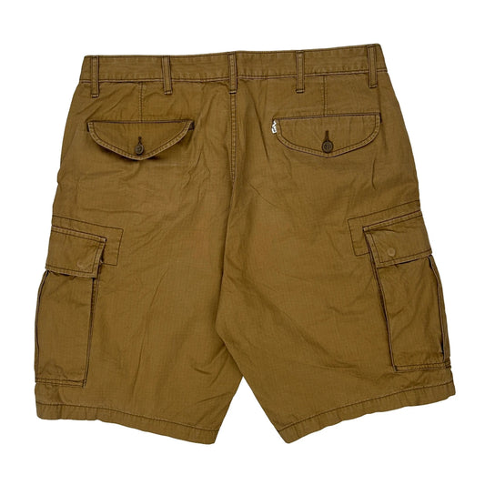 Levis Cargo Shorts - 36W 10L Brown Cotton