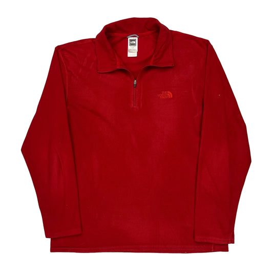 The North Face Fleece - XL Red Polyester