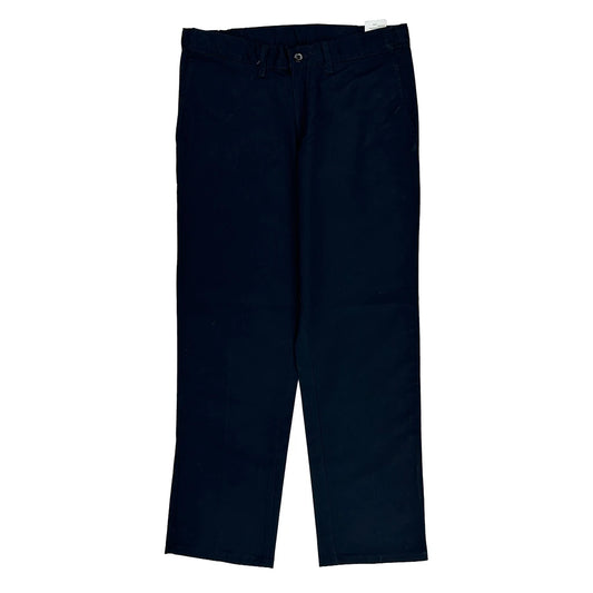 Dickies Trousers - 30W 30L Navy Polyester Blend