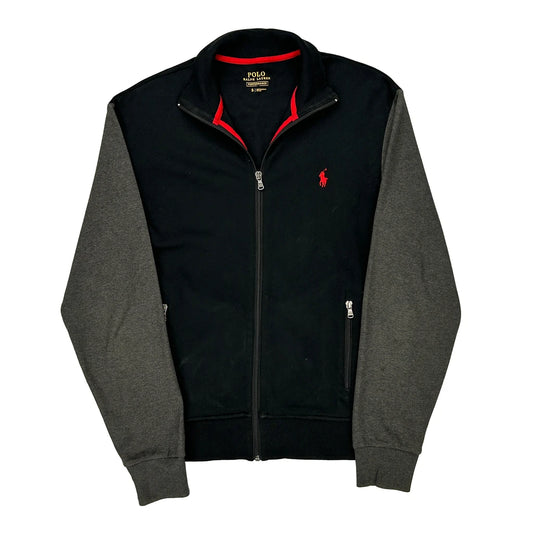 Polo By Ralph Lauren Zip Up - Small Black Cotton