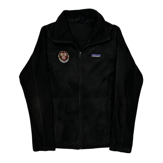 Harvard University Patagonia College Fleece Jacket - Medium Black Polyester