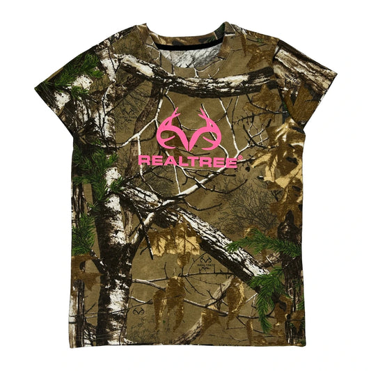 Realtree Camo T-Shirt - Medium Camo Cotton
