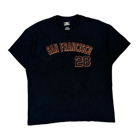 San Francisco Giants Mlb T-Shirt - XL Black Cotton
