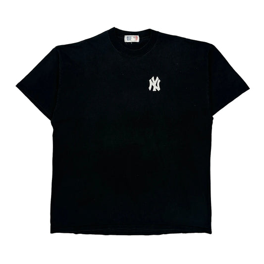 Vintage New York Yankees Mlb T-Shirt - XL Black Cotton