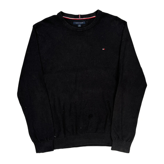Tommy Hilfiger Jumper - Large Black Cotton